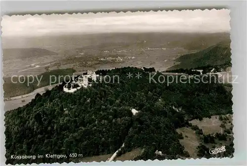 AK / Ansichtskarte Kuessaberg Fliegeraufnahme Ruine Kuessaburg   Kat. Kuessaberg