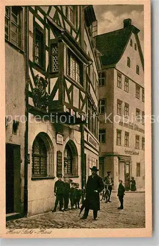 AK / Ansichtskarte Nuernberg Hans Sachs Haus Kat. Nuernberg