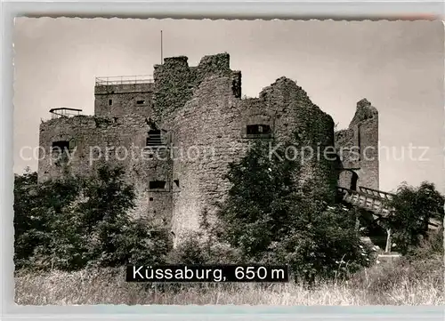 AK / Ansichtskarte Kuessaberg Ruine Kuessaburg   Kat. Kuessaberg