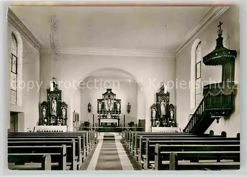 AK / Ansichtskarte Geisslingen Klettgau Pfarrkirche Sankt Katharina 