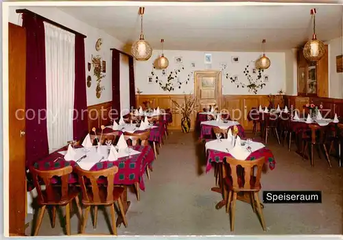 AK / Ansichtskarte Erzingen Klettgau Gasthaus Loewen Speiseraum Kat. Klettgau