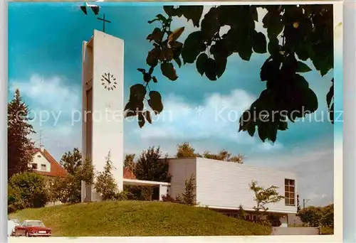 AK / Ansichtskarte Erzingen Klettgau Kirche Kat. Klettgau