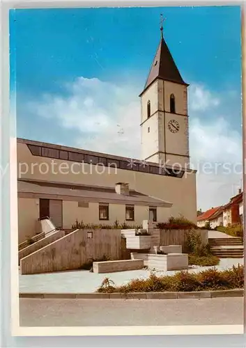 AK / Ansichtskarte Erzingen Klettgau Kirche Kat. Klettgau