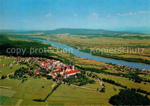 AK / Ansichtskarte Marbach Donau Fliegeraufnahme Maria Tafel  Kat. Marbach an der Donau