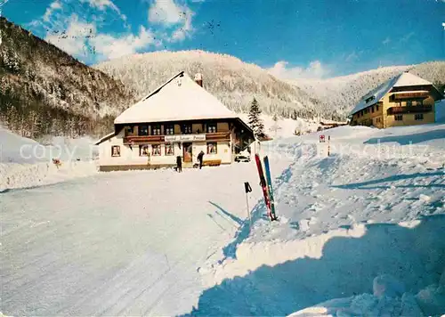 AK / Ansichtskarte Fahl Feldberg Gasthof Lawine  Kat. Todtnau