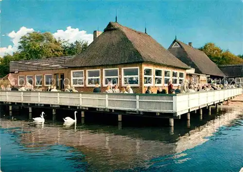 AK / Ansichtskarte Bad Zwischenahn Strand Cafe Schwan Kat. Bad Zwischenahn