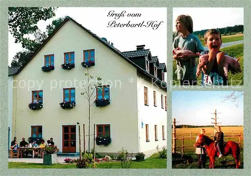 AK / Ansichtskarte Ploessberg Oberpfalz Bauernhof Peterbartl Hof  Kat. Ploessberg