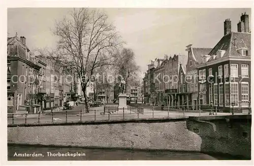 AK / Ansichtskarte Amsterdam Niederlande Thorbeckeplein Monument Denkmal Kat. Amsterdam
