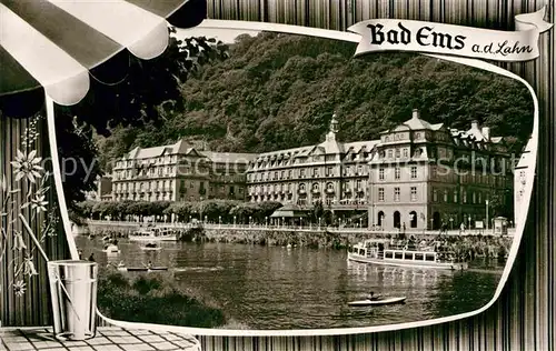 AK / Ansichtskarte Bad Ems Kurhotel an der Lahn Kat. Bad Ems