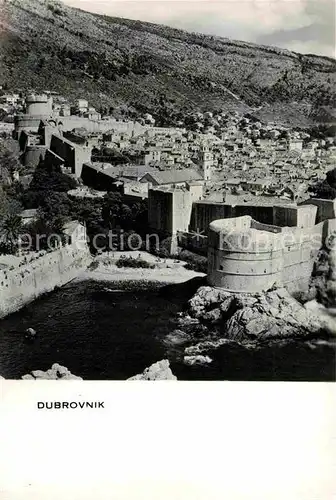 AK / Ansichtskarte Dubrovnik Ragusa Gradsbe zidine sa Bobarom Kat. Dubrovnik