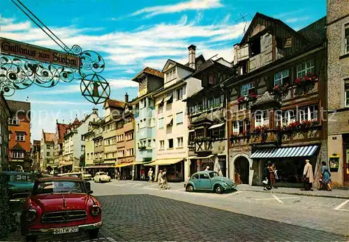 AK / Ansichtskarte Lindau Bodensee Strassenpartie Kat. Lindau (Bodensee)