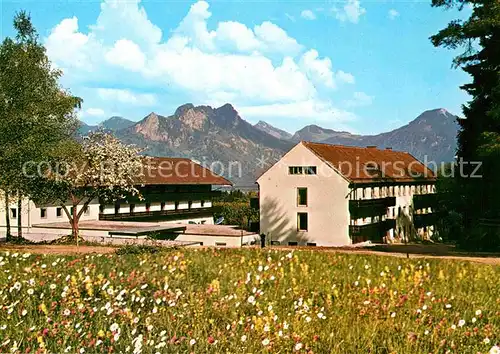 AK / Ansichtskarte Brannenburg Posterholungsheim mit Inntaler Alpen Kat. Brannenburg