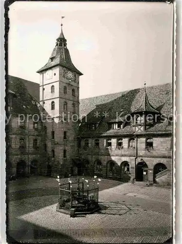 AK / Ansichtskarte Altdorf Nuernberg Burghof Kat. Altdorf b.Nuernberg