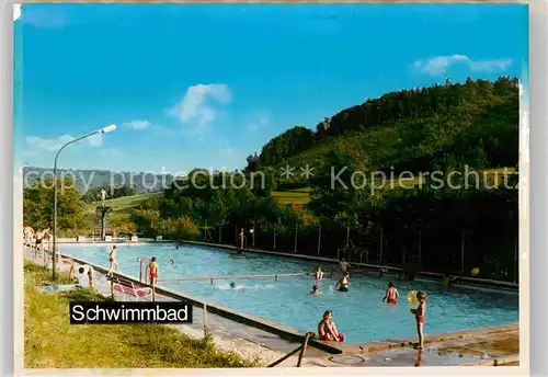 AK / Ansichtskarte Stuehlingen Freibad Kat. Stuehlingen