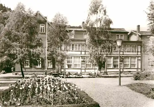 AK / Ansichtskarte Treseburg Harz FDGB Erholungsheim Haus Wildstein Kat. Treseburg