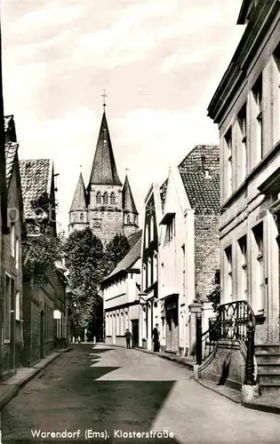 AK / Ansichtskarte Warendorf Klosterstrasse Kat. Warendorf