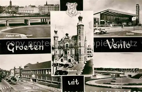 AK / Ansichtskarte Venlo Station Maasbrug Viaduct Kat. Venlo