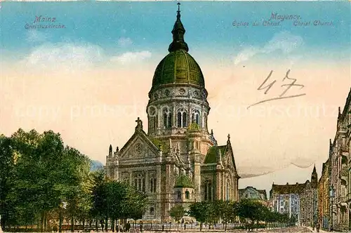 AK / Ansichtskarte Mainz Rhein Christuskirche 