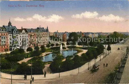 AK / Ansichtskarte Koeln Rhein Deutscher Ring Kat. Koeln