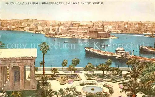 AK / Ansichtskarte Malta Grand Harbour Sankt Angelo Kat. Malta