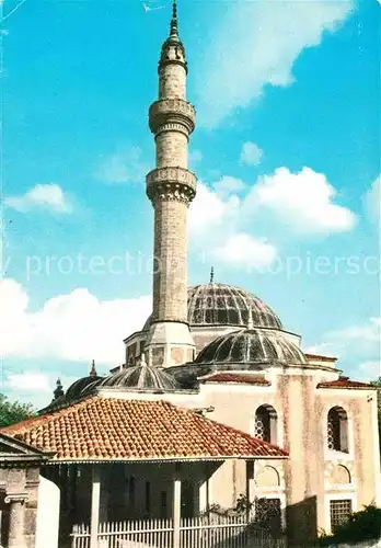 AK / Ansichtskarte Rhodos Rhodes aegaeis Solimans Moschee Kat. 