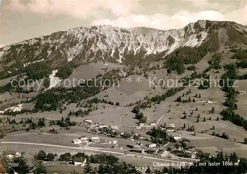 AK / Ansichtskarte Oberjoch mit Iseler Kat. Bad Hindelang