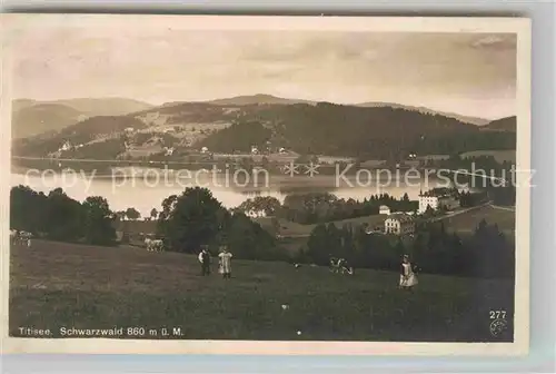 AK / Ansichtskarte Titisee Panorama Kat. Titisee Neustadt