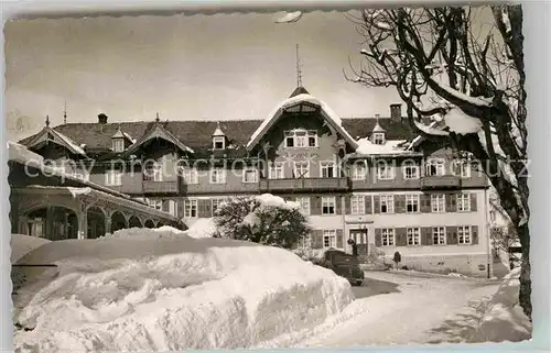 AK / Ansichtskarte Friedenweiler Hotel Kurhaus Winter Kat. Friedenweiler