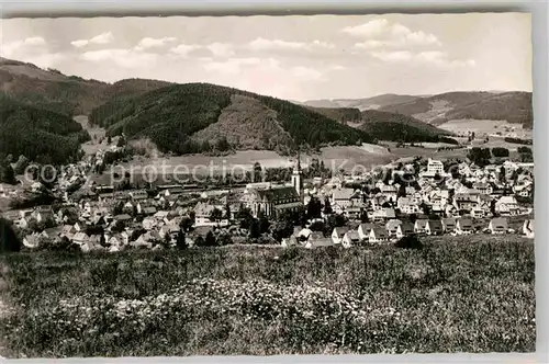 AK / Ansichtskarte Neustadt Schwarzwald Panorama Muenster