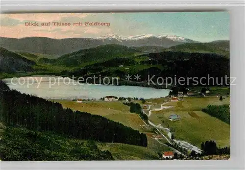AK / Ansichtskarte Titisee Panorama Feldberg Kat. Titisee Neustadt