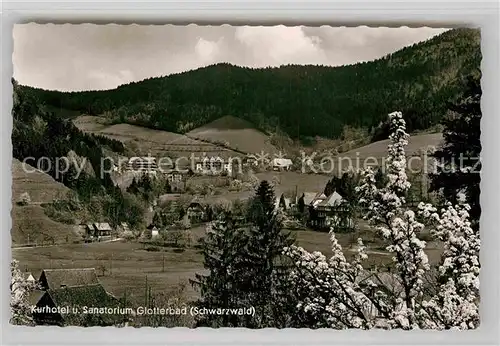 AK / Ansichtskarte Glottertal Sanatorium Kurhaus Kat. Glottertal Schwarzwald