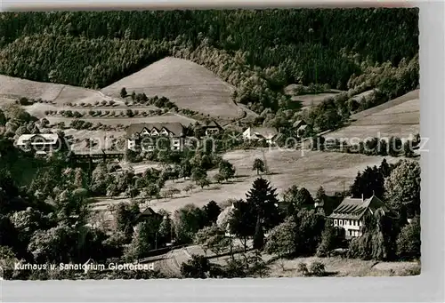 AK / Ansichtskarte Glottertal Kurhaus Sanatorium Kat. Glottertal Schwarzwald