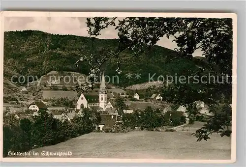 AK / Ansichtskarte Glottertal Kirche Kat. Glottertal Schwarzwald