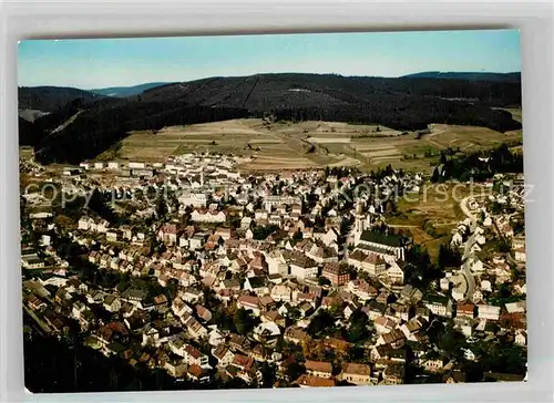 AK / Ansichtskarte Neustadt Schwarzwald Fliegeraufnahme Panorama Kirche