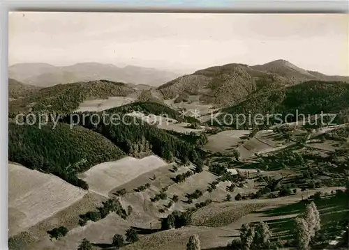 AK / Ansichtskarte Oberprechtal Gasthaus Landwassereck Panorama Farrenkopf Kat. Elzach