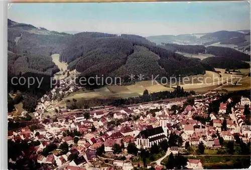 AK / Ansichtskarte Neustadt Schwarzwald Fliegeraufnahme Panorama