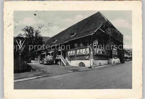 AK / Ansichtskarte Glottertal Gasthaus Engel Kat. Glottertal Schwarzwald