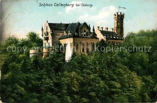 AK / Ansichtskarte Callenberg Schloss Panorama Kat. Coburg