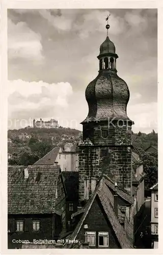 AK / Ansichtskarte Coburg Spitalturm Veste Kat. Coburg