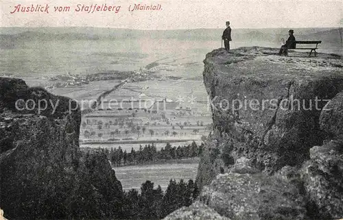 AK / Ansichtskarte Staffelberg Panorama Maintal Kat. Bad Staffelstein