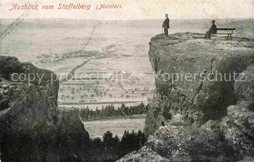 AK / Ansichtskarte Staffelberg Panorama Maintal Kat. Bad Staffelstein