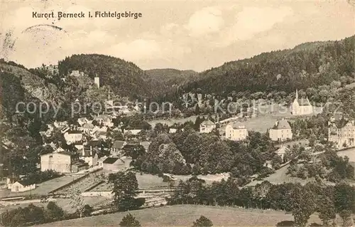 AK / Ansichtskarte Berneck Fichtelgebirge Panorama Kapelle Kat. Bad Berneck