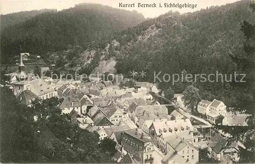 AK / Ansichtskarte Berneck Fichtelgebirge Panorama Kat. Bad Berneck