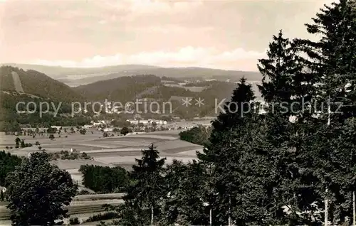 AK / Ansichtskarte Berneck Fichtelgebirge Blick von Autobahn Kat. Bad Berneck