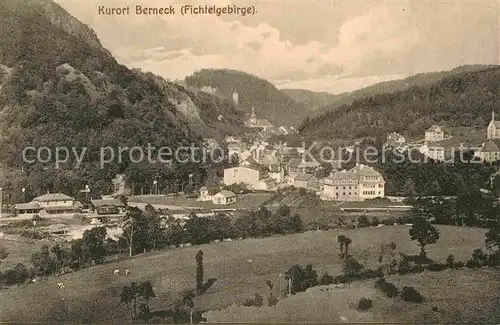 AK / Ansichtskarte Berneck Fichtelgebirge Panorama  Kat. Bad Berneck