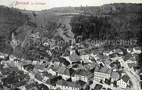 AK / Ansichtskarte Berneck Fichtelgebirge Panorama Kat. Bad Berneck