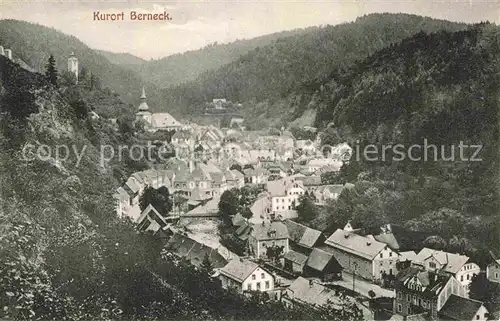 AK / Ansichtskarte Berneck Fichtelgebirge Panorama Kat. Bad Berneck