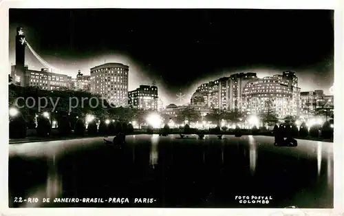 AK / Ansichtskarte Rio de Janeiro Parca Paris Kat. Rio de Janeiro