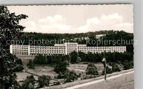 AK / Ansichtskarte Schwabthal Sanatorium Kat. Bad Staffelstein