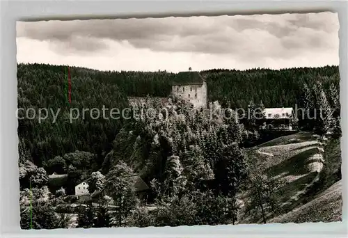 AK / Ansichtskarte Stein Bad Berneck Ruine Kat. Bad Berneck i.Fichtelgeb.